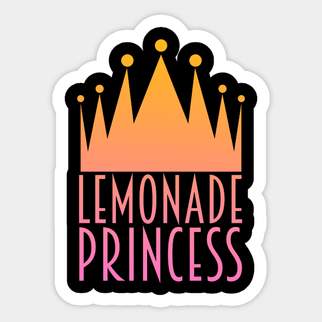 Funny Lemonade Stand Sticker by TheBestHumorApparel